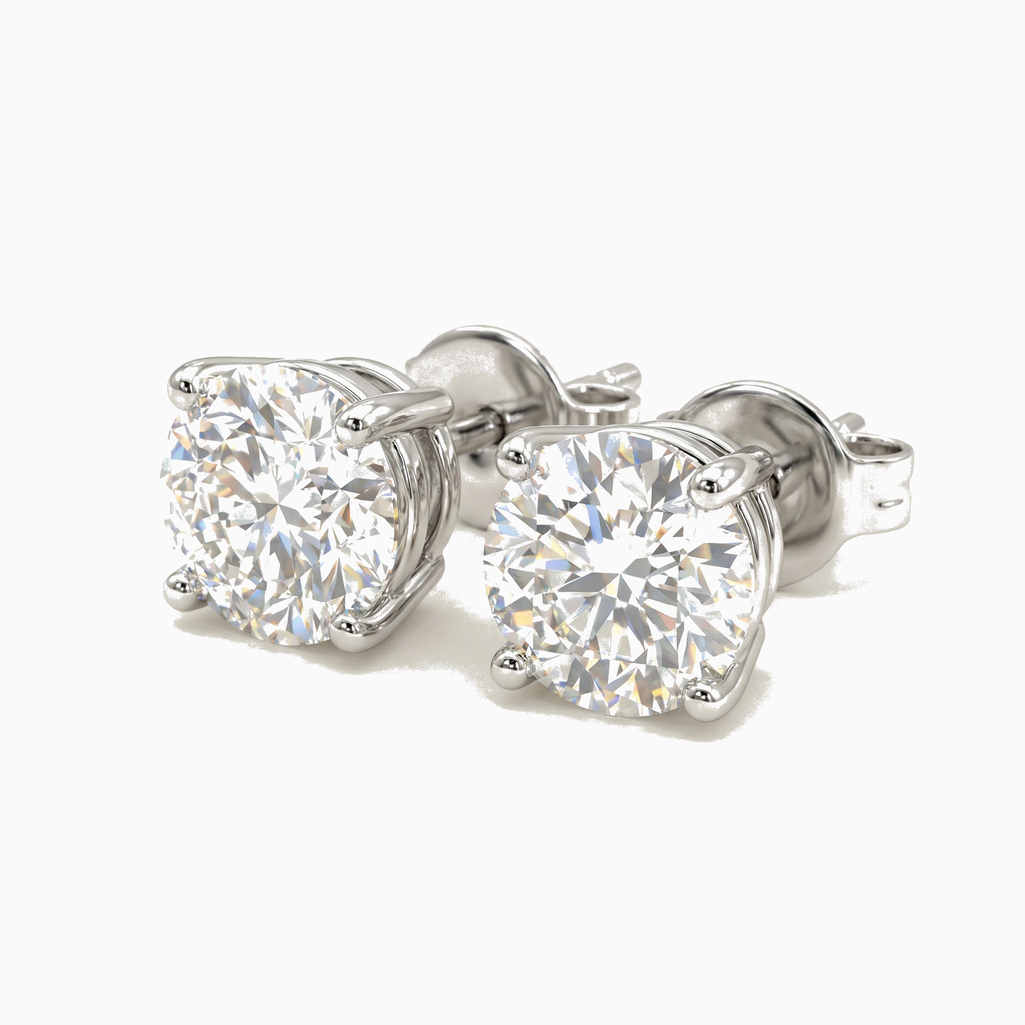 Fatima Moissanite Earrings|1ct
