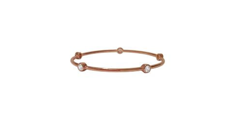 BEZEL-SET BANGLE