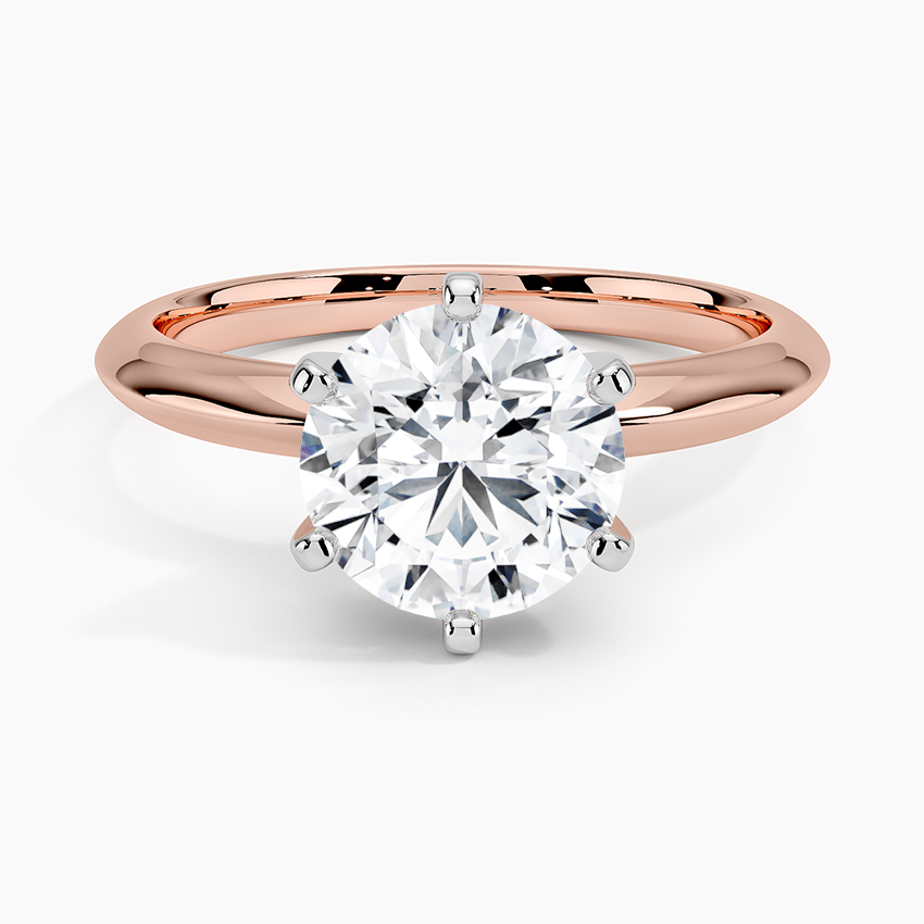 TIMELESS BRILLIANT CUT SOLITAIRE ENGAGEMENT RING