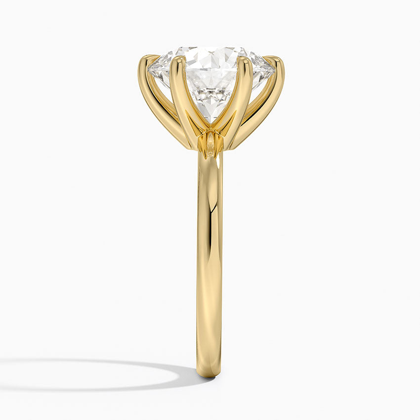 TIMELESS BRILLIANT CUT SOLITAIRE ENGAGEMENT RING