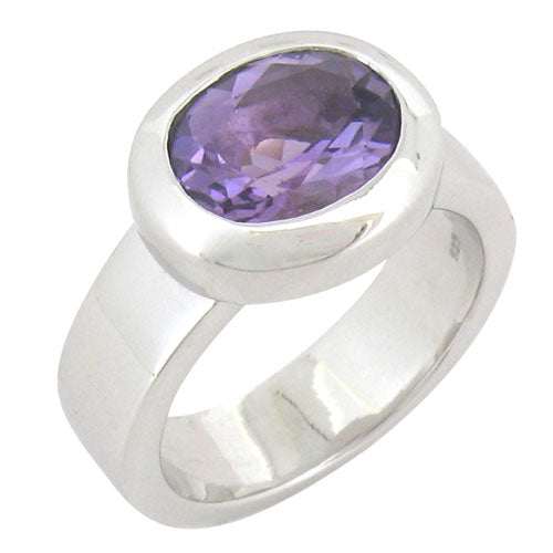 BEZEL SET DRESS RING