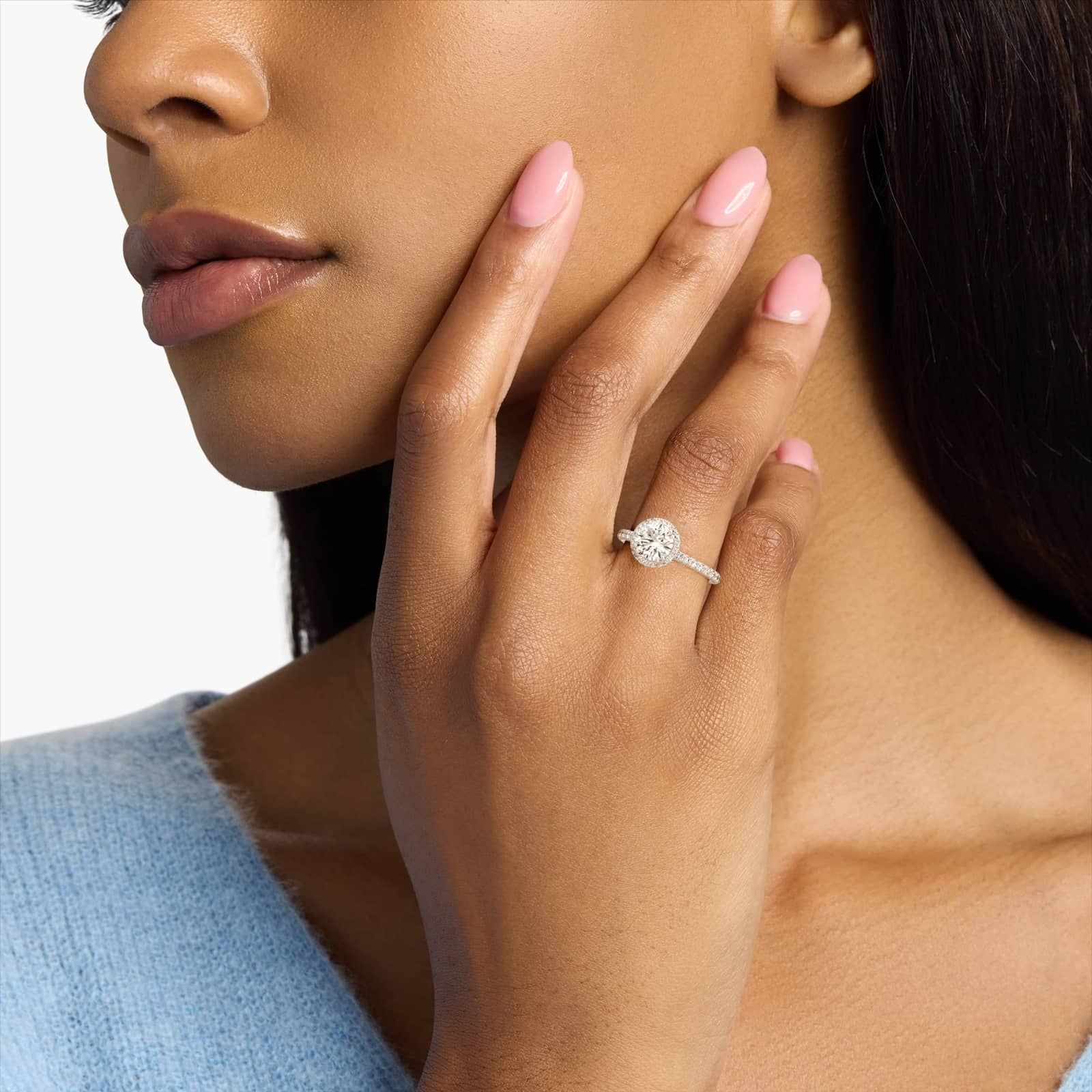 DELICATE HALO RING