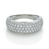 BRILLIANT CUT PAVE DRESS RING