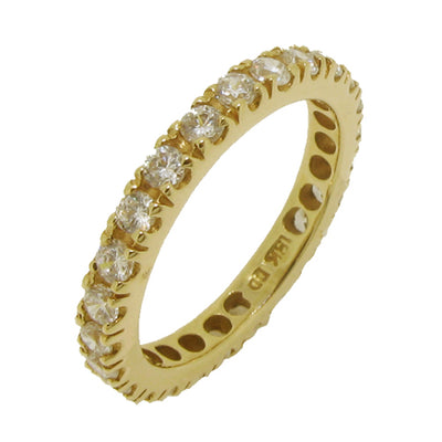 BRILLIANT CUT FULL ETERNITY RING