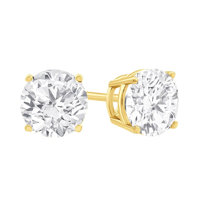 3CT STUD EARRINGS