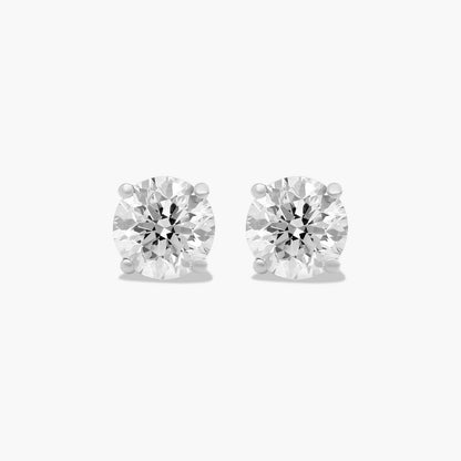 4 PRONG STUDS (1CT)