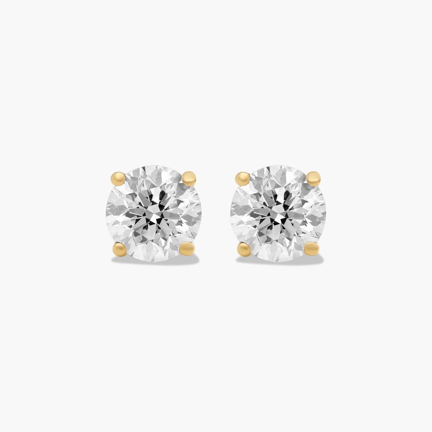 4 PRONG STUDS (1CT)