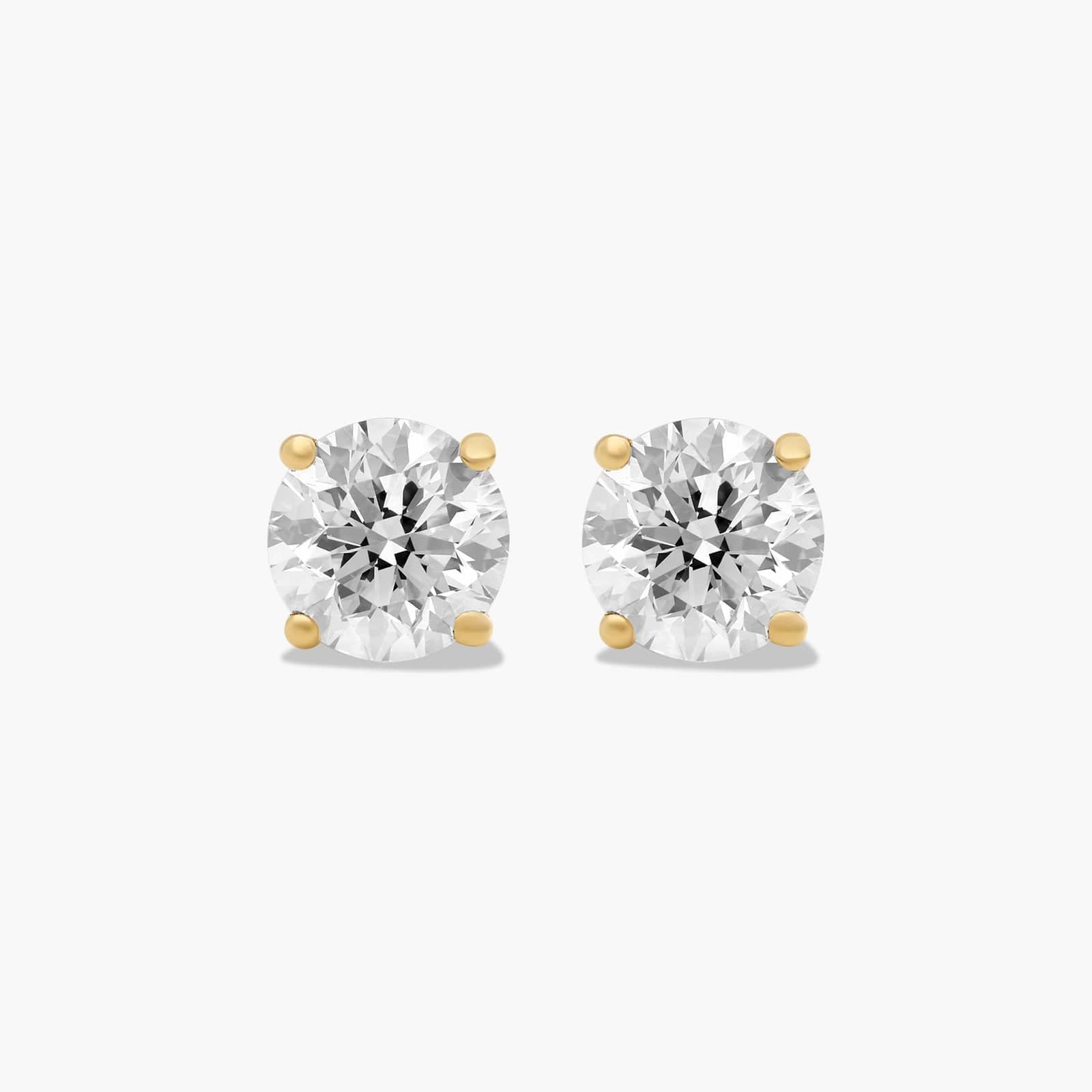 Fatima Moissanite Earrings｜1ct