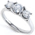 1.5CT TRILOGY BRILLIANT CUT RING