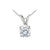 6CT  SOLITAIRE ROUND PENDANT