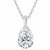 SOLITAIRE PEAR-SHAPE PENDANT