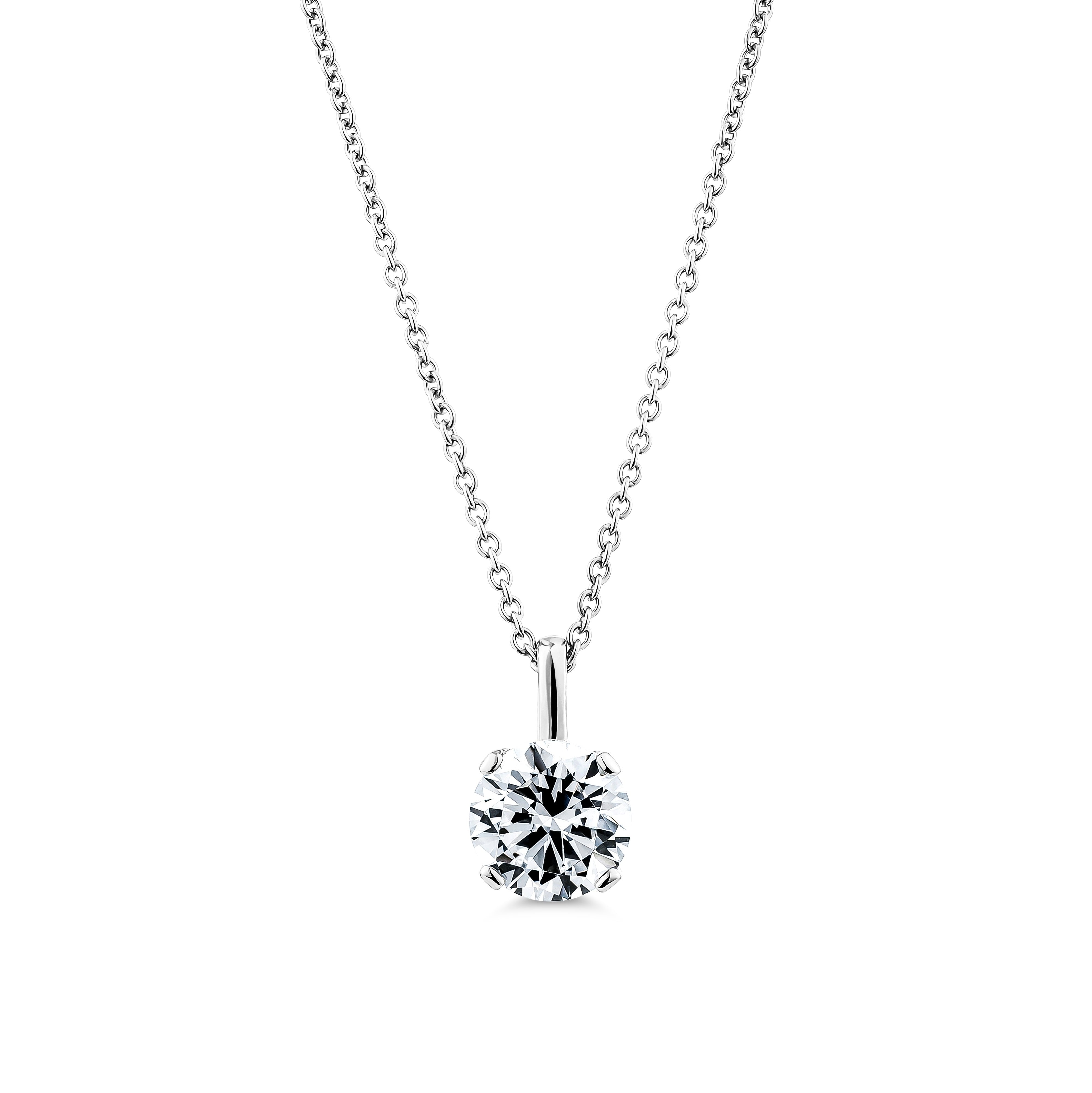 3CT SOLITAIRE BRILLIANT PENDANT