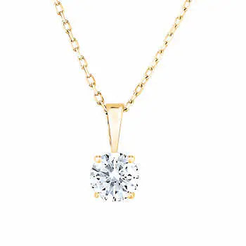 1CT SOLITAIRE BRILLIANT CUT PENDANT