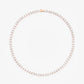 4MM TENNIS NECKLACE - ROSE GOLD