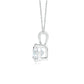 2CT BRILLIANT 4 PRONG SOLITAIRE NECKLACE