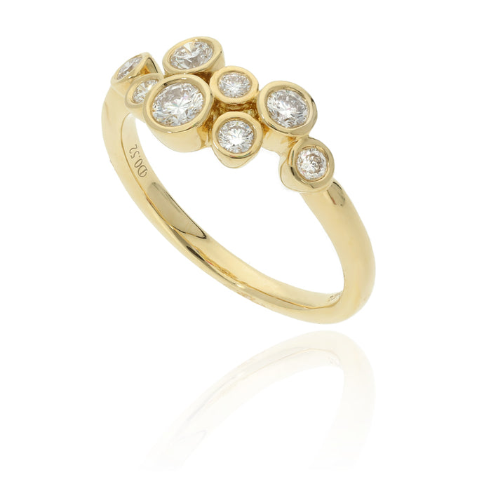 BUBBLE BEZEL RING