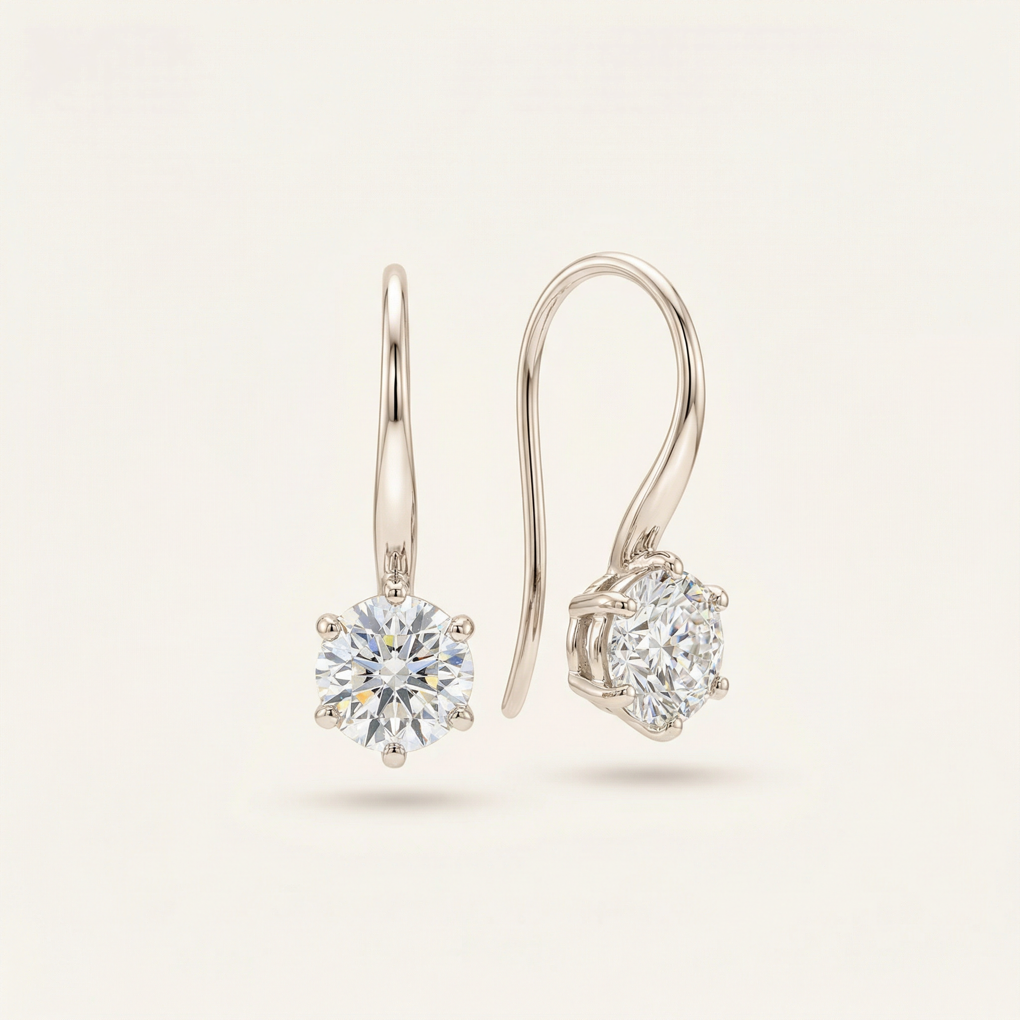 DIAMOND DROP EARRINGS