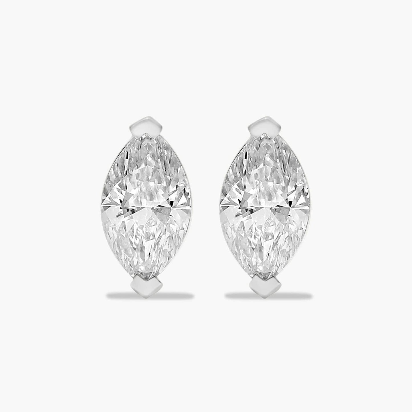 MARQUISE STUD EARRING