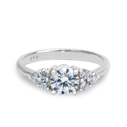 THREE STONE ENGAGEMENT RING