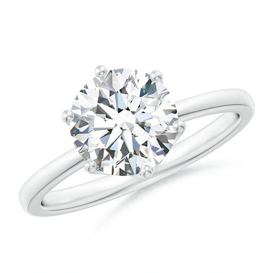 2.5CT BRILLIANT SOLITAIRE CLASSIC ENGAGEMENT RING