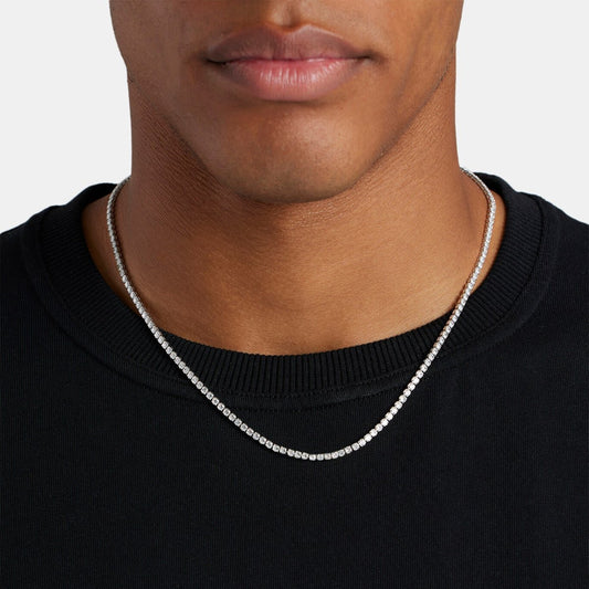 MENS 2.25MM MICRO TENNIS CHAIN