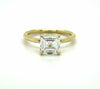 ASSCHER CUT SOLITAIRE RING