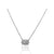 SOLITAIRE OVAL NECKLACE