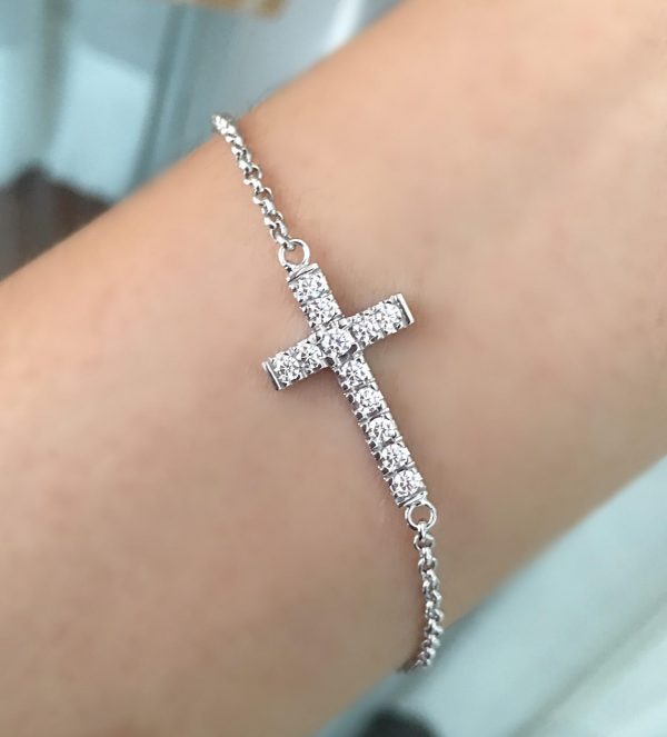 2.3MM CROSS BRACELET