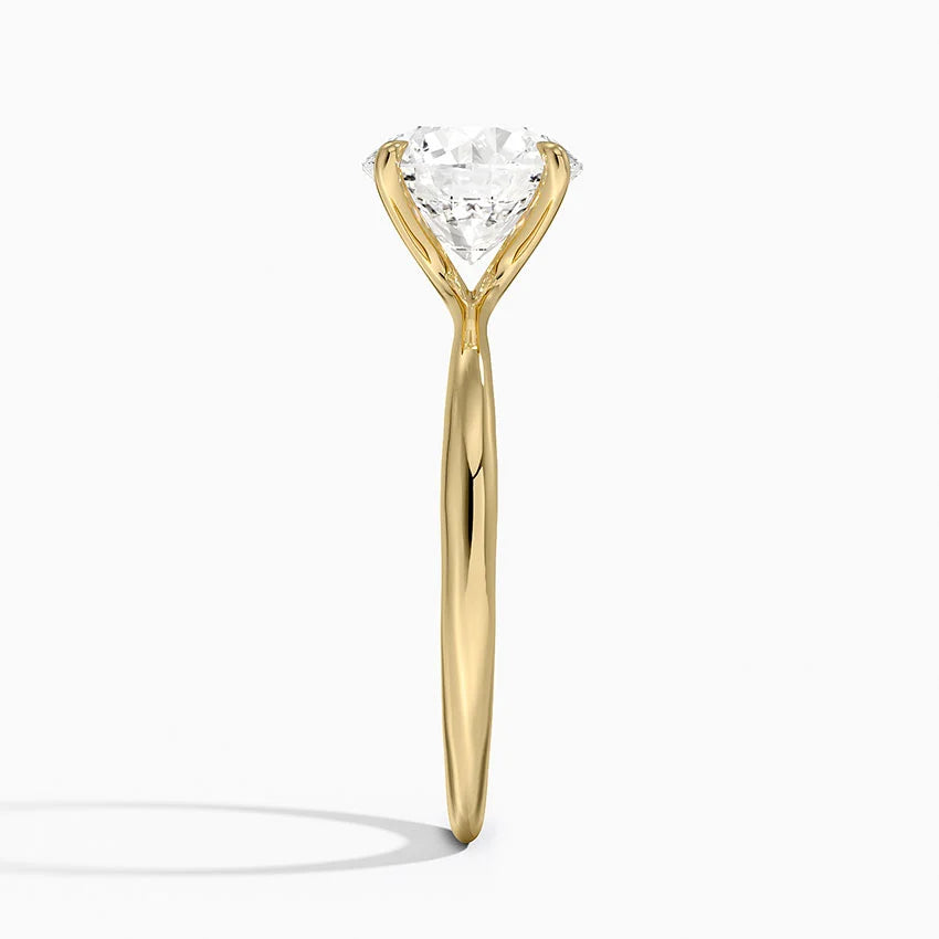 SOLITAIRE BRILLIANT ROUND RING