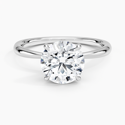 SOLITAIRE BRILLIANT ROUND RING