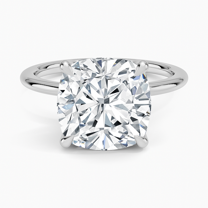 CUSHION CUT SOLITAIRE RING