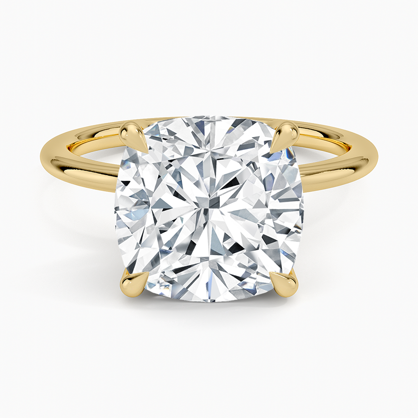 CUSHION CUT SOLITAIRE RING