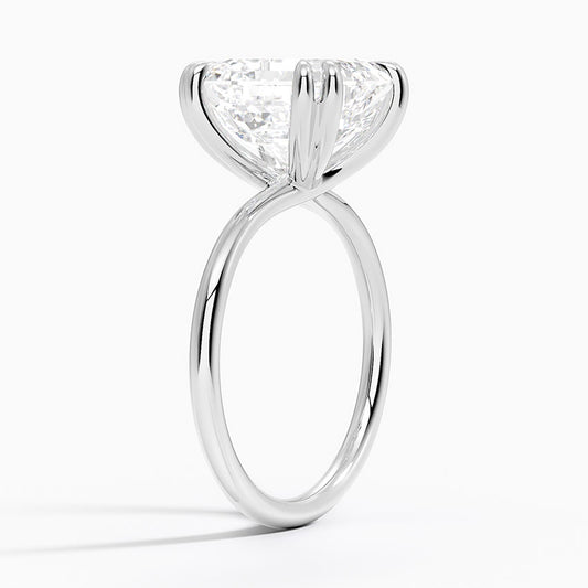 ASSCHER CUT SOLITAIRE RING