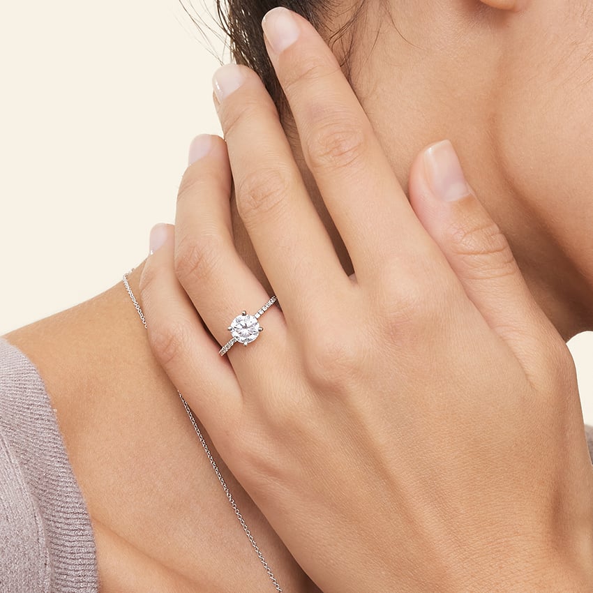 Zain Moissanite Ring｜5.8tcw