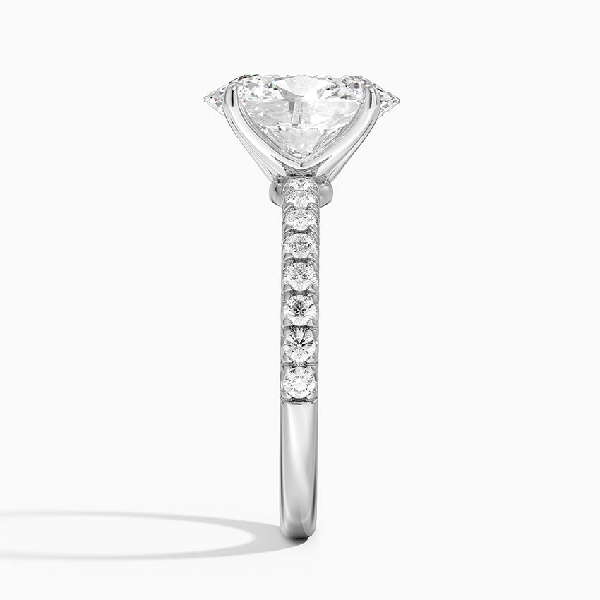 Jana Moissanite Ring｜3.94tcw