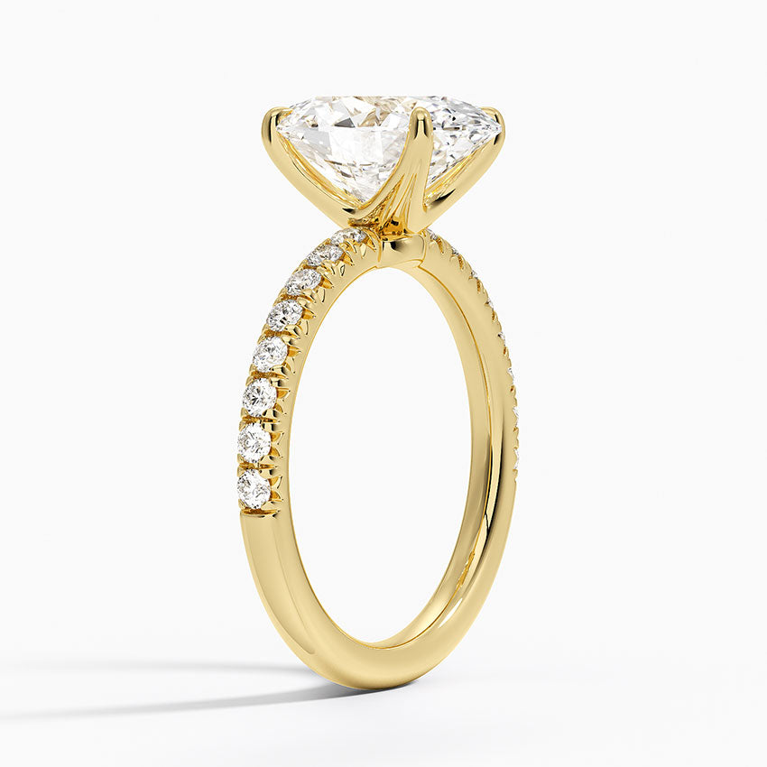 Jana Moissanite Ring｜3.94tcw