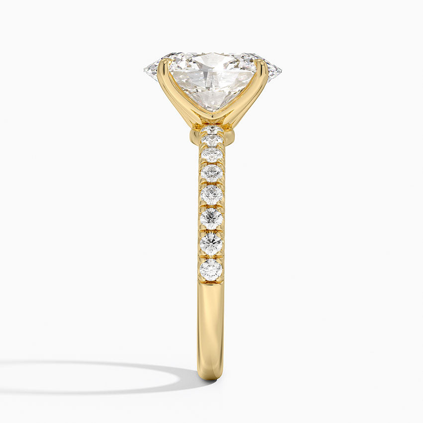 Jana Moissanite Ring｜3.94tcw