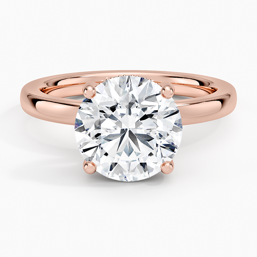 SOLITAIRE ROUND  ENGAGEMENT RING