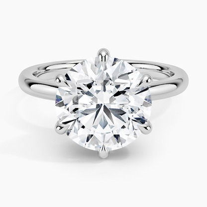 TIMELESS BRILLIANT CUT SOLITAIRE  ENGAGEMENT RING