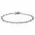 MARQUISE & BRILLIANT CUT TENNIS BRACELET