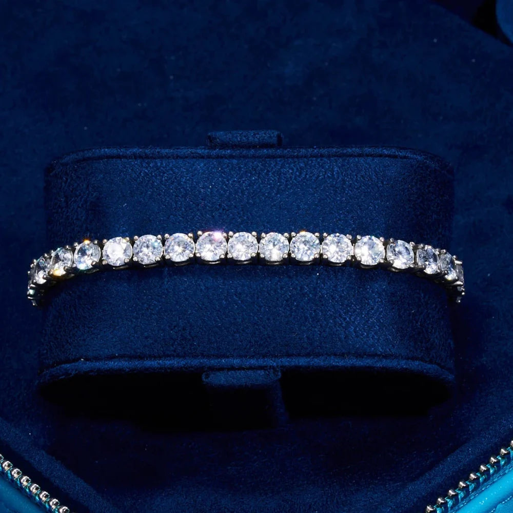 5MM MOISANNITE TENNIS BRACELET - D COLOR - VVS1