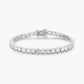 4MM MOISANNITE TENNIS BRACELET - D COLOR - VVS1