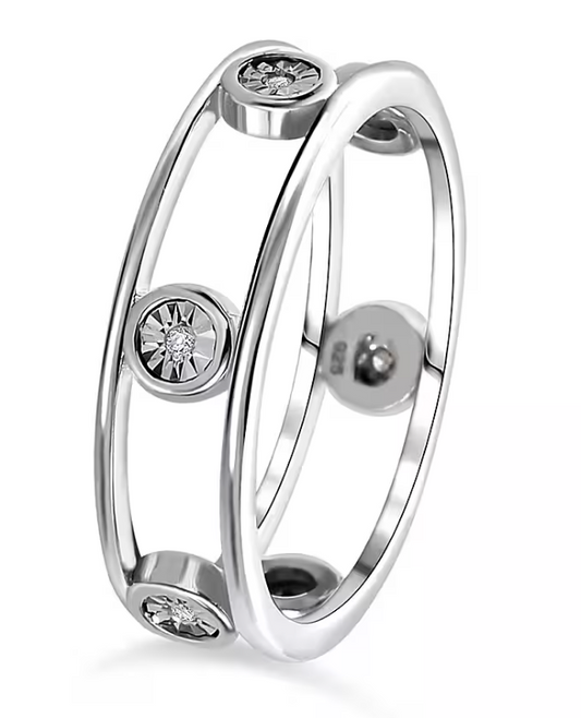 ETERNITY BRILLIANT BEZEL SET RING