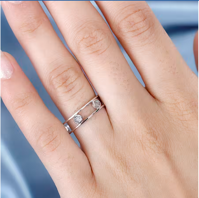 ETERNITY BRILLIANT BEZEL SET RING