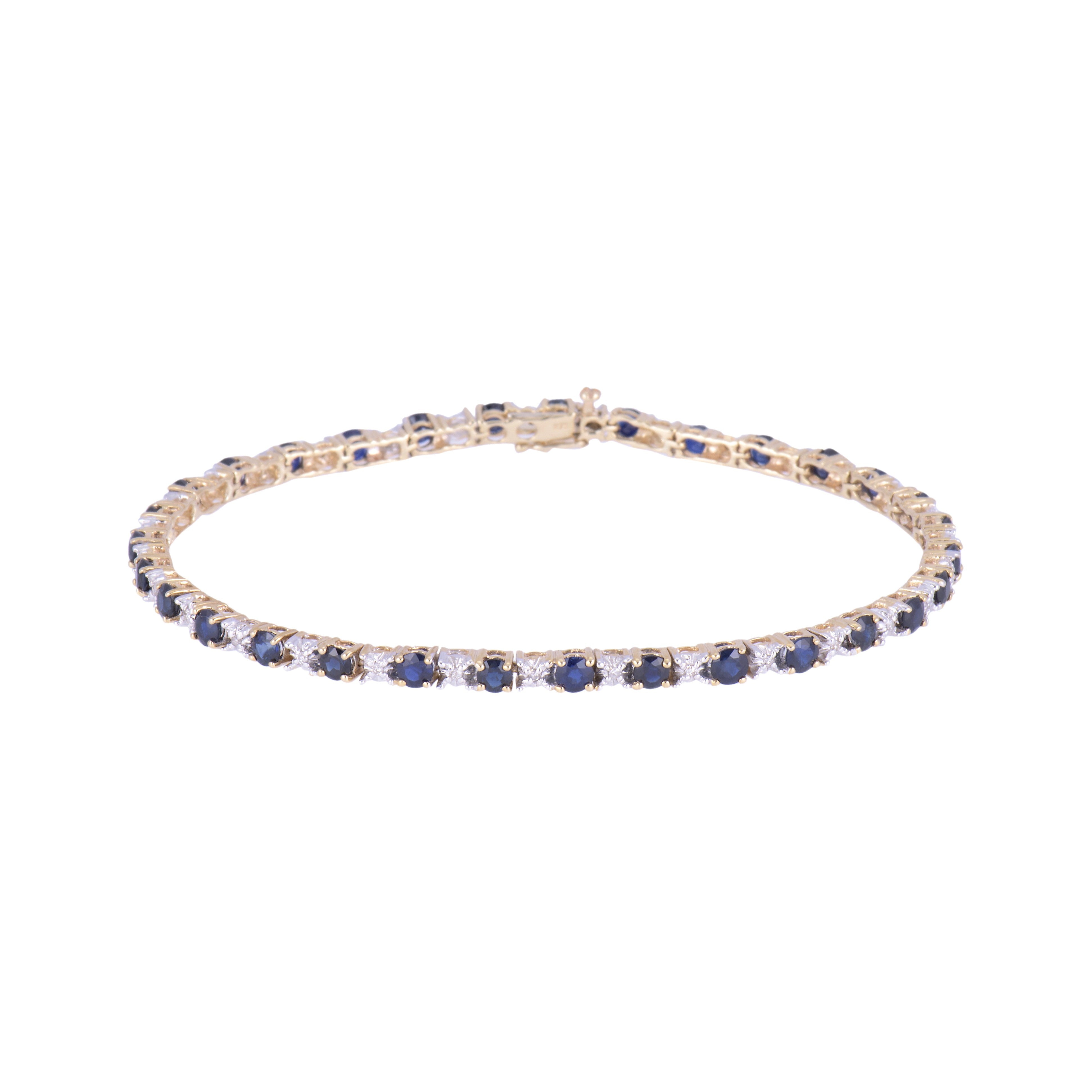 4MM BRILLIANT ROUND TENNIS BRACELET