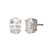 OVAL SOLITAIRE STUDS