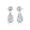 CLASSIC ROUND BRILLIANT AND TEAR DROP EARRINGS