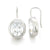 4CT BEZEL DROP EARRINGS