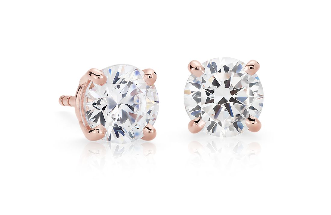 Fatima Moissanite Earrings｜1ct