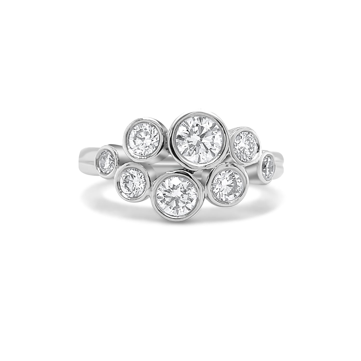 BUBBLE BEZEL RING